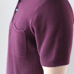 Club Monaco - Polo - Burgundy - Large